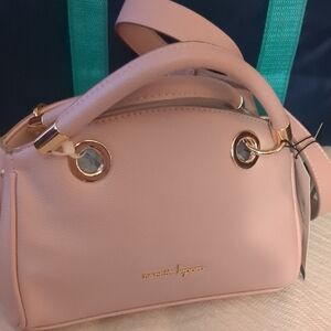 Nanette Lepore Leatherette 'Ballet Slippers' Satchel w/Strap